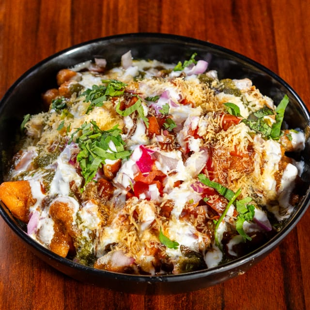 Samosa Chaat.