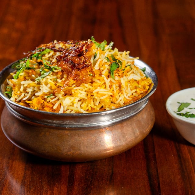 Vegetable Biryani.